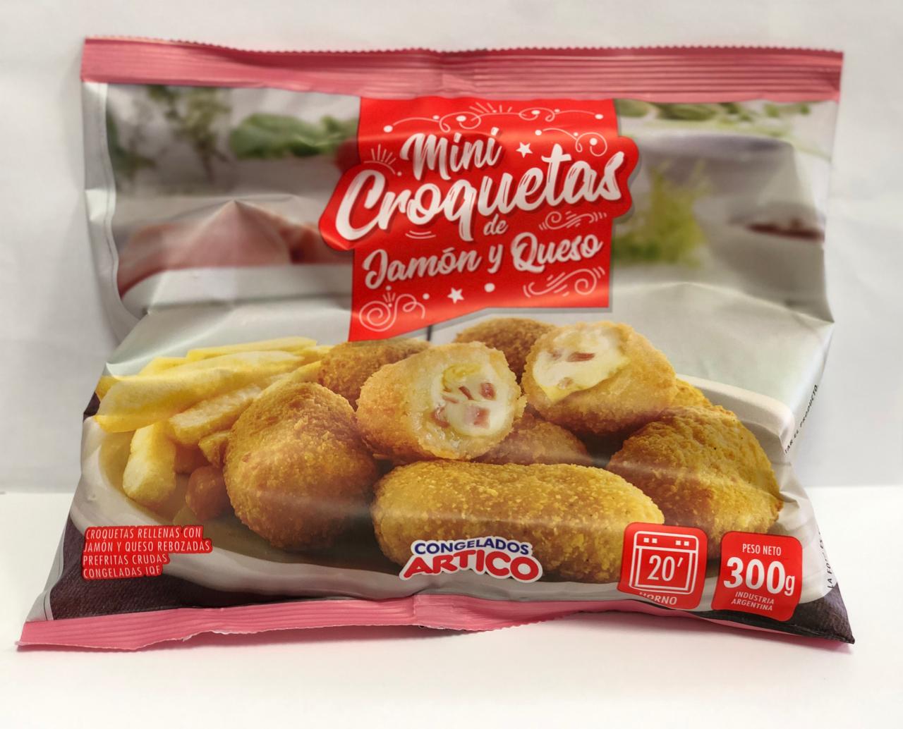 Mini croquetas de jamon y queso 300g Artico QÜEM Frozen Market